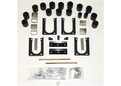 Performance Accessories Body Lift Kit (3 in. Lift) (Includes Steering Extension) (Front/Rear Bumper Brackets)