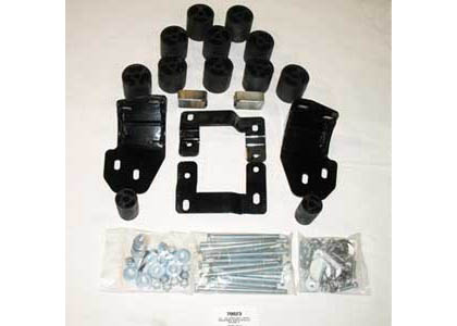 Performance Accessories Body Lift Kit (3 in. Lift) (Includes Steering Extension) (Front/Rear Bumper Brackets)