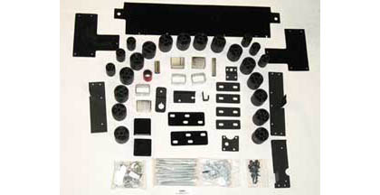 Performance Accessories Body Lift Kit (3 in. Lift) (Includes Steering Extension) (Front/Rear Bumper Brackets)