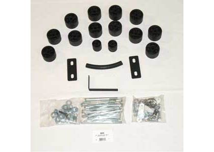 Performance Accessories Body Lift Kit (2 in. Lift) (Includes Steering Extension) (Front Bumper Brackets)