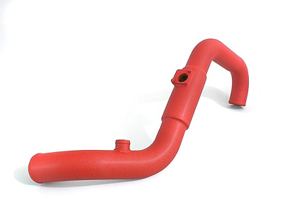 Perrin Boost Tube for Mass Air Flow Sensor - Blow-Thru (Red)