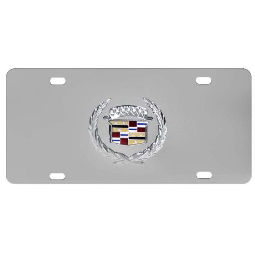 Pilot Cadillac Chrome 3D License Plate