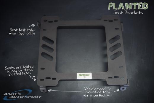 Planted Seat Bracket - Passenger