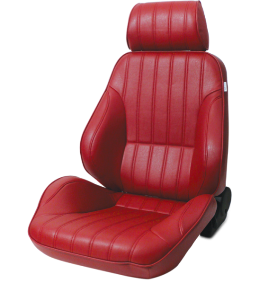 Procar Racing Seat - Rally Series 1000, Red Vinyl (Left)