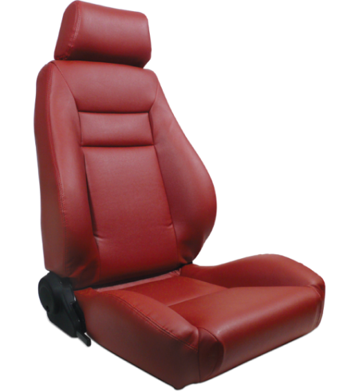 Procar Racing Seat - Elite Series 1100, Red Vinyl (Right)