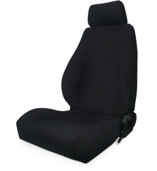 Procar Racing Seat - Elite Series 1100, Black Velour (Left)