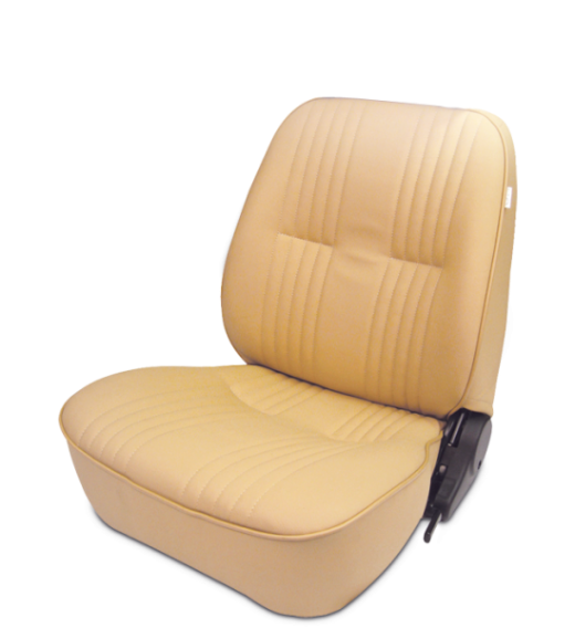 Procar Racing Seat - Pro 90 Low Back Series 1400, Beige Vinyl (Left)