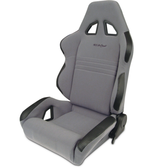 Procar Racing Seat - Rave Series 1600, Grey Velour (Left)