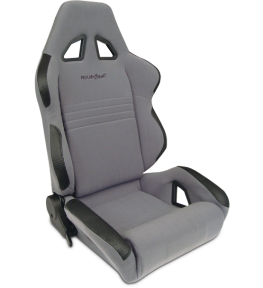 Procar Racing Seat - Rave Series 1600, Grey Velour (Right)