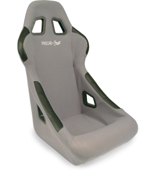 Procar Racing Seat - Pro-Sports Series 1790, Grey Velour (Left)