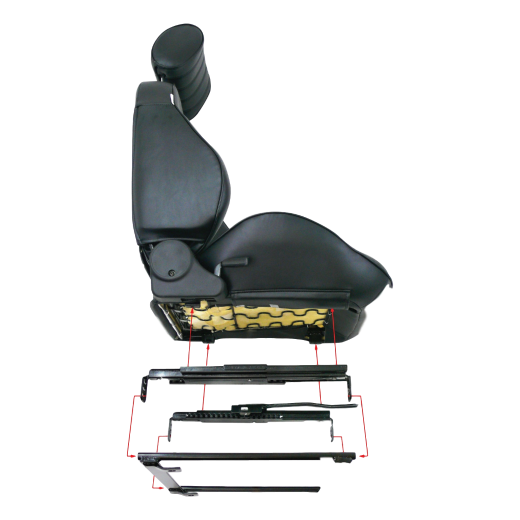 Procar Seat Bracket - Tab, OEM Bench