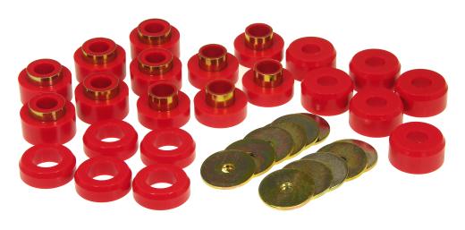 Prothane Body Mount - Red