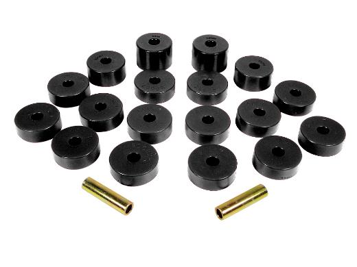 Prothane Body Mounts Bushings - Black