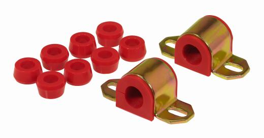 Prothane Front Sway Bar and Endlink Bushings - 15/16 Inch - Red