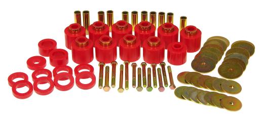 Prothane Body Lift Kit - 1 Inch - Red