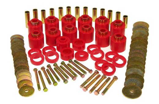 Prothane Body Lift Kit - 1 Inch - Red