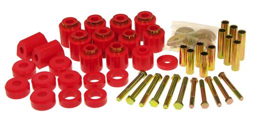 Prothane Body Lift Kit - 1 Inch - Red