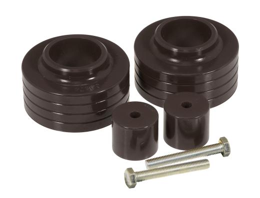 Prothane Coil Spring Bushings  - Front / Rear Coil Spring Isolaters (Black) 1 inch Lift / 1-1/2 inch Lift