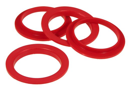 Prothane Front Coil Spring Isolators Kit - Red