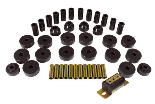 Prothane Total Front/Rear Bushings Kit - Black