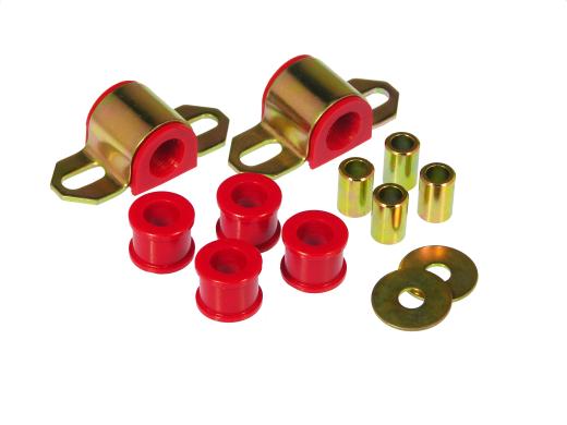 Prothane Front Sway Bar and Endlink Bushings - 19mm - Red