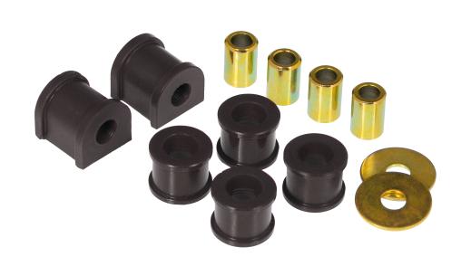 Prothane Rear Sway Bar and Endlink Bushings - 12.5mm - Black