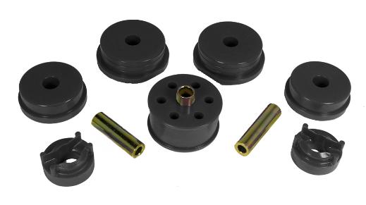 Prothane Motor Mount Inserts - 4 Mount Set - Black