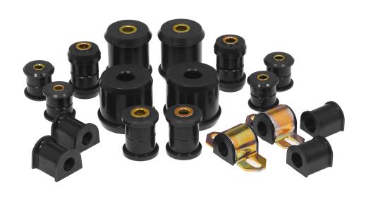 Prothane Total Front/Rear Bushings Kit - Black