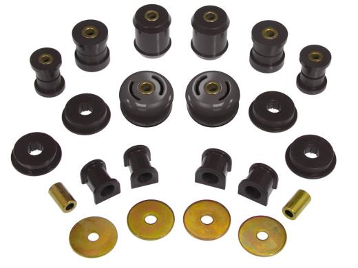 Prothane Total Front/Rear Bushings Kit - Black