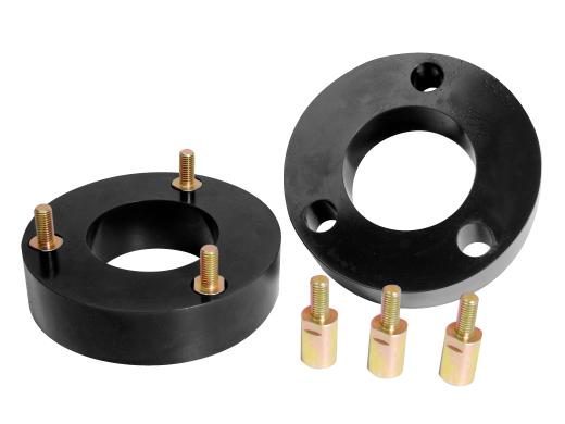 Prothane Front Coil Spring Spacers - 2 Inch - Black