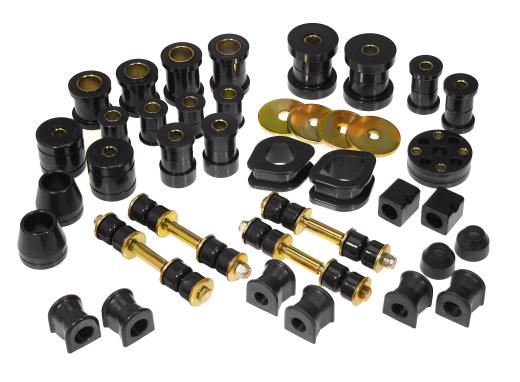 Prothane Total Front/Rear Bushings Kit - Black