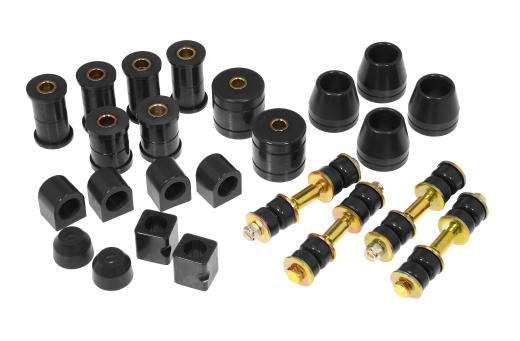 Prothane Total Front/Rear Bushings Kit - Black