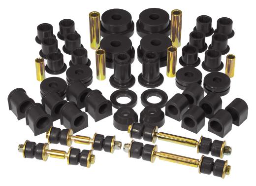 Prothane Total Front/Rear Bushings Kit - Black