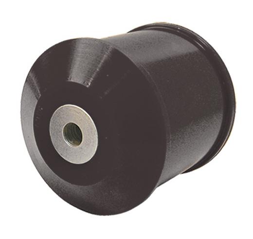 Prothane Motor Mount Inserts - Rear Mount - Black