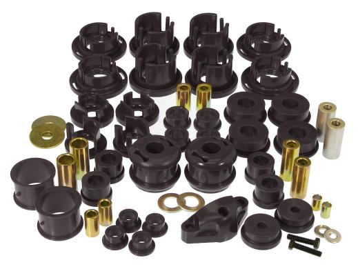 Prothane Total Front/Rear Bushings Kit - Black