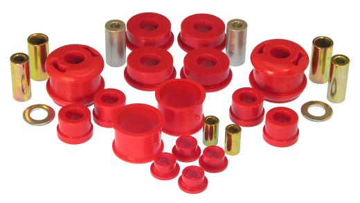 Prothane Total Front/Rear Bushings Kit - Red