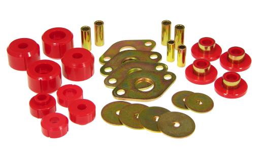 Prothane Body Mount Bushings - Red