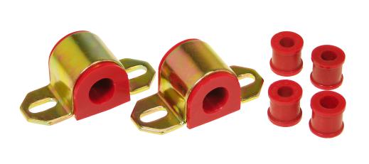 Prothane Front Sway Bar and Endlink Bushings - 22mm - Red