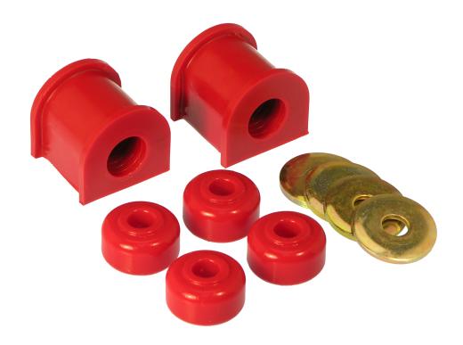 Prothane Rear Sway Bar and Endlink Bushings - 18mm - Red