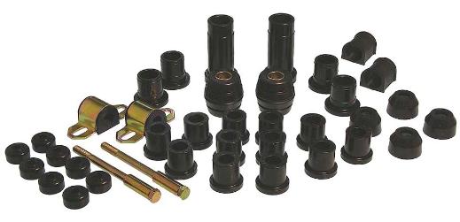 Prothane Total Front/Rear Bushings Kit - Black