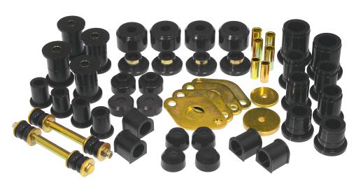 Prothane Total Front/Rear Bushings Kit - Black