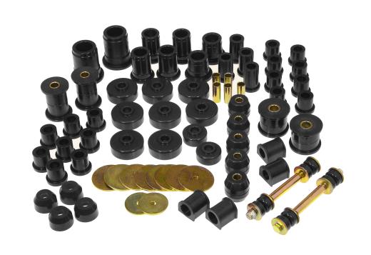 Prothane Total Front/Rear Bushings Kit - Black