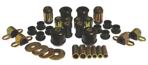 Prothane Total Front/Rear Bushings Kit - Black