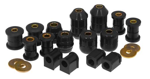 Prothane Total Front/Rear Bushings Kit - Black