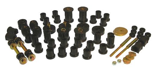 Prothane Total Front/Rear Bushings Kit - Black