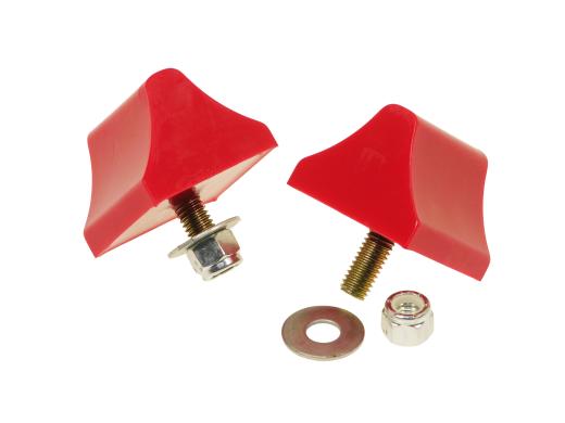 Prothane Front Lower Control Arm Bump Stops - Red