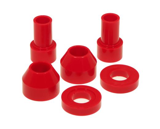 Prothane Strut Rod Bushings - Strut Adjustable Bump Stop Kit (Red)