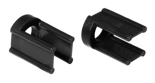 Prothane Rear Subframe Mount Inserts Kit - Black