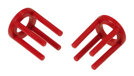 Prothane Rear Sub Frame Mount Inserts - Red