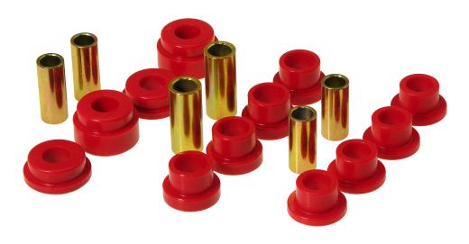 Prothane Front Control Arm and Strut Arm Bushings - Red